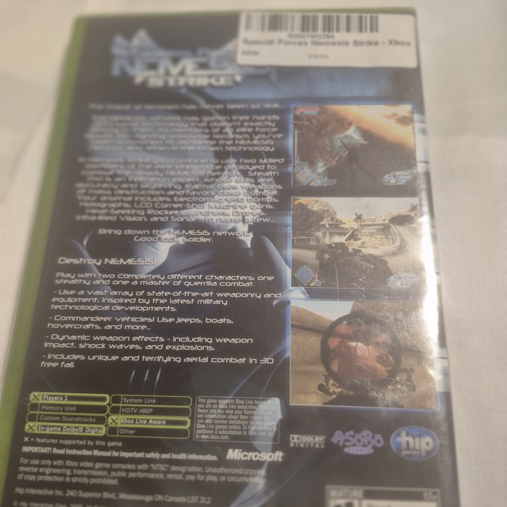 Xbox Special Forces: Nemesis Strike Game New In Plastic - Picture 3 of 4